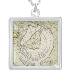Antarctica 4 silver plated necklace