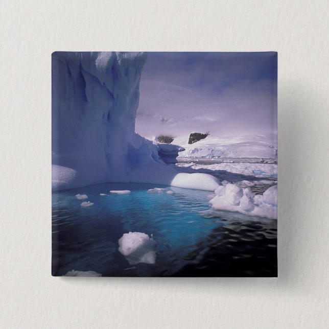 Antarctica. Antarctic icescapes 2 Button (Front)