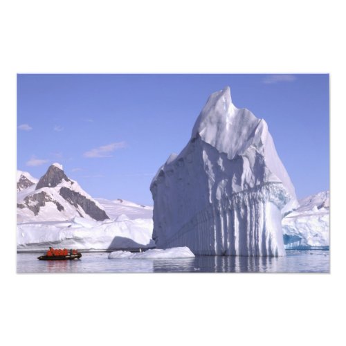 Antarctica Antarctic Peninsula Zodiak and Photo Print