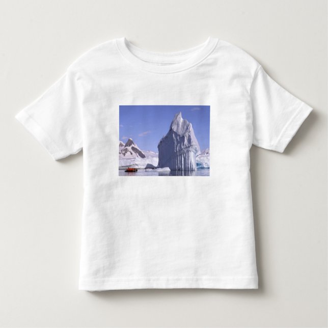 Antarctica, Antarctic Peninsula. Zodiak and Toddler T-shirt (Front)