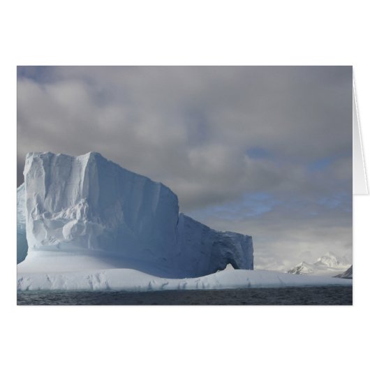 Antarctica, Bransfield Strait, Afternoon sun 2 Cards (Front Horizontal)
