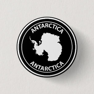 Antarctica Button