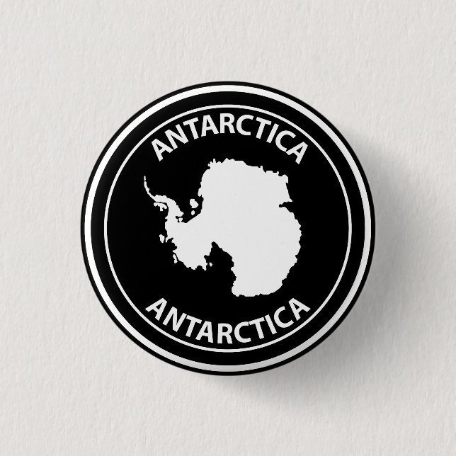 Antarctica Button (Front)
