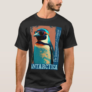 Antarctica Cute Cool Penguin Antarctic Research So T-Shirt