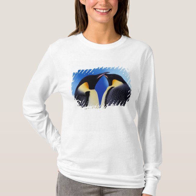 Antarctica, Emperor Penguins T-Shirt (Front)
