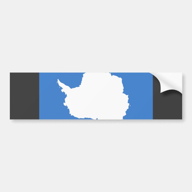 Antarctica Flag Bumper Sticker (Front)