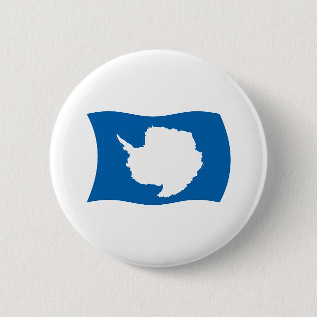 Antarctica Flag Button (Front)
