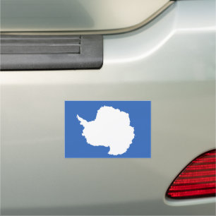 Antarctica Flag Car Magnet