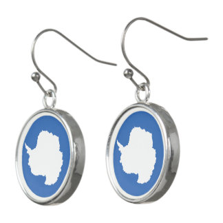 Antarctica Flag Earrings