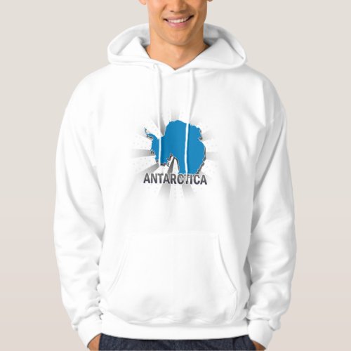 Antarctica Flag Map 20 Hoodie