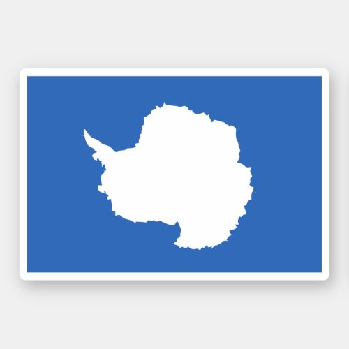 Antarctica Flag Sticker