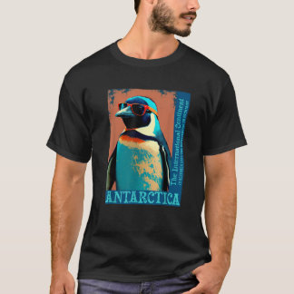 Antarctica Funny Penguin Apparel and Decor Cute Co T-Shirt