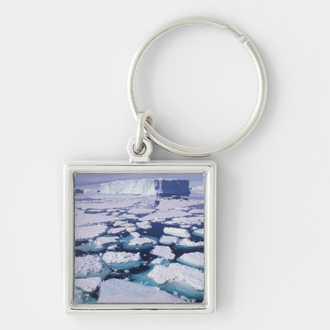 Antarctica, Ice flow. Keychain (Front)