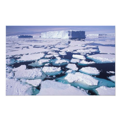 Antarctica Ice flow Photo Print