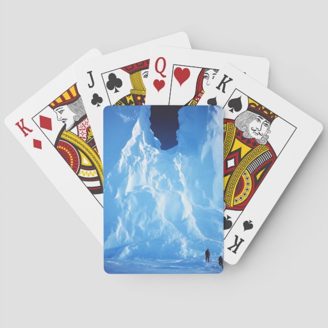 Antarctica Ice Poker Cards (Back)