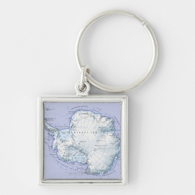 Antarctica Keychain (Front)