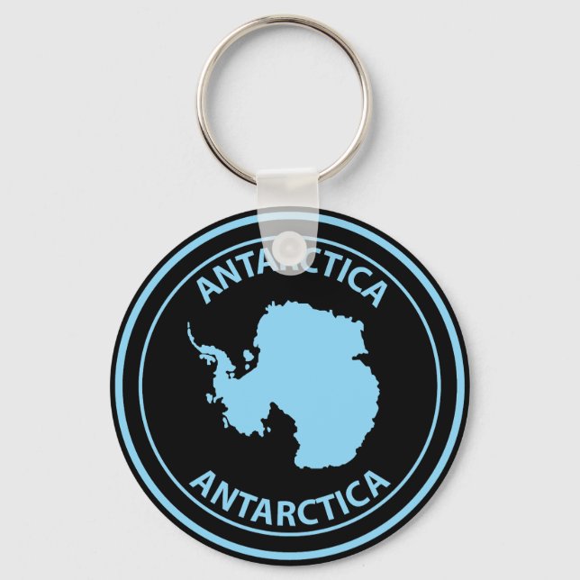 Antarctica Keychain (Front)