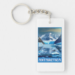 Antarctica Keychain