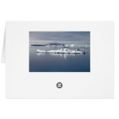 Antarctica landscape cards (Back Horizontal)