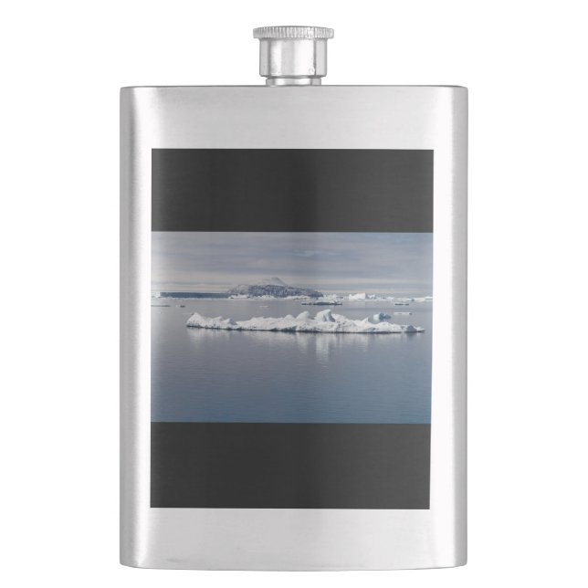 Antarctica landscape flask (Front)