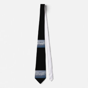 Antarctica landscape neck tie