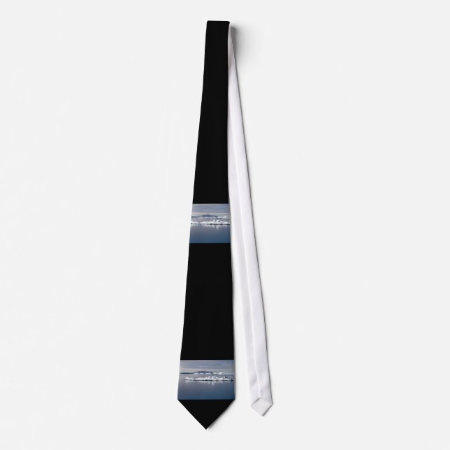 Antarctica landscape neck tie (Front)