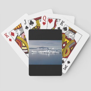 Antarctica landscape poker cards