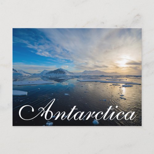 Antarctica Near Adelaide Island The Gullet 2 Postcard