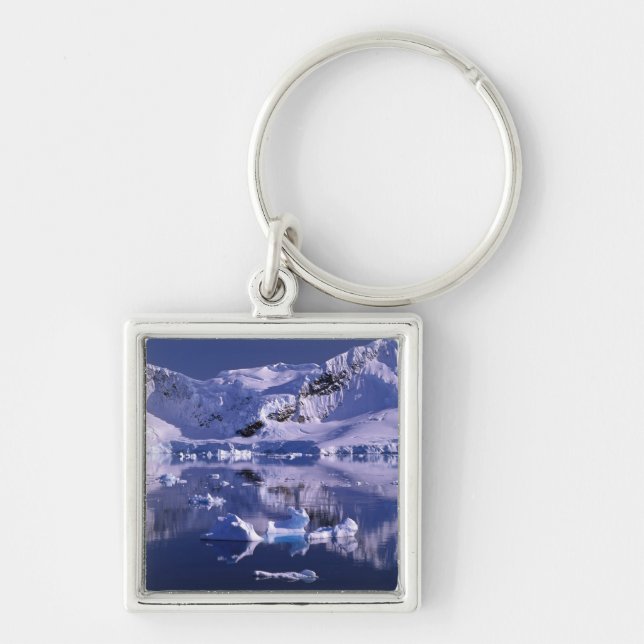Antarctica, Paradise Bay Keychain (Front)