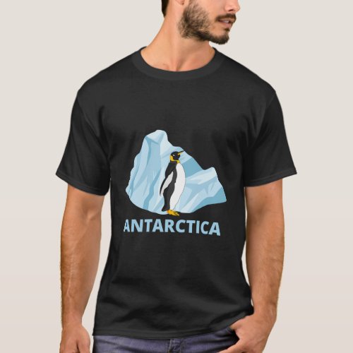 Antarctica Penguin Animal For The Zoo T_Shirt