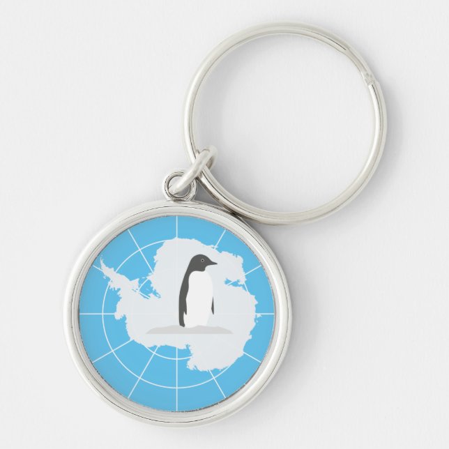 Antarctica - Penguin Empire Keychain (Front)