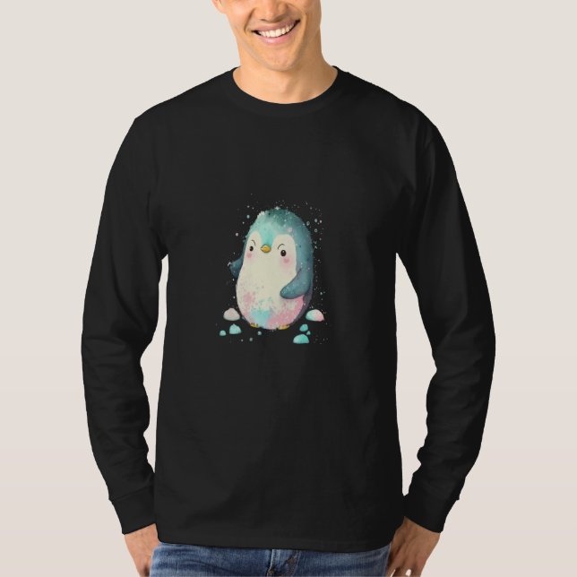 Antarctica Penguin Fans Cute Penguin Animal  2 T-Shirt (Front)