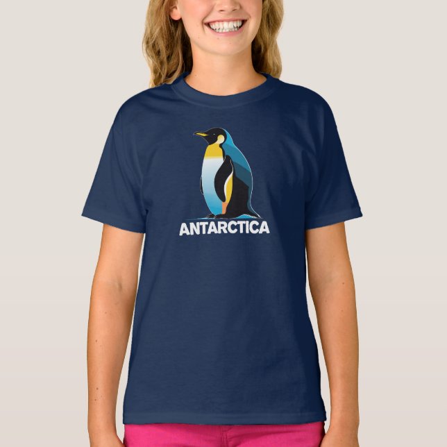 Antarctica Penguin T-Shirt (Front)
