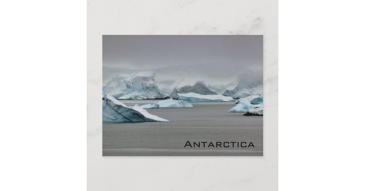 Antarctica Postcard | Zazzle