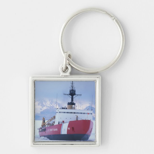 Antarctica, Ross Island, McMurdo Station, USCG Keychain (Front)
