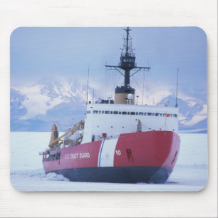 Antarctica, Ross Island, McMurdo Station, USCG Mouse Pad