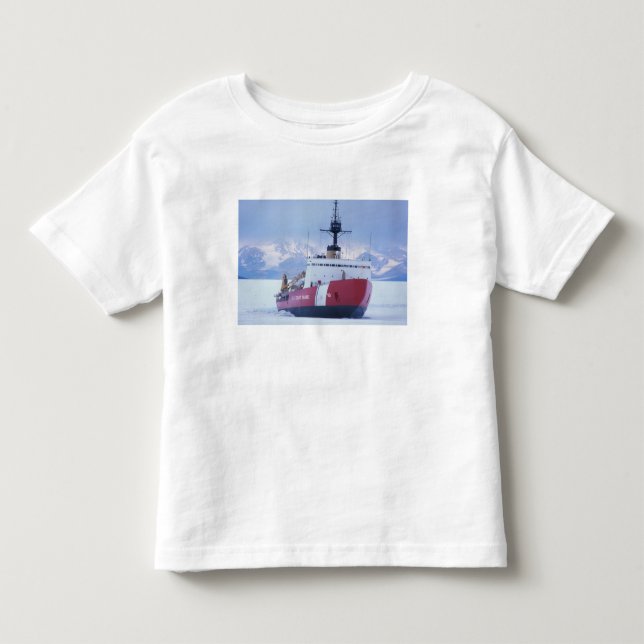 Antarctica, Ross Island, McMurdo Station, USCG Toddler T-shirt (Front)