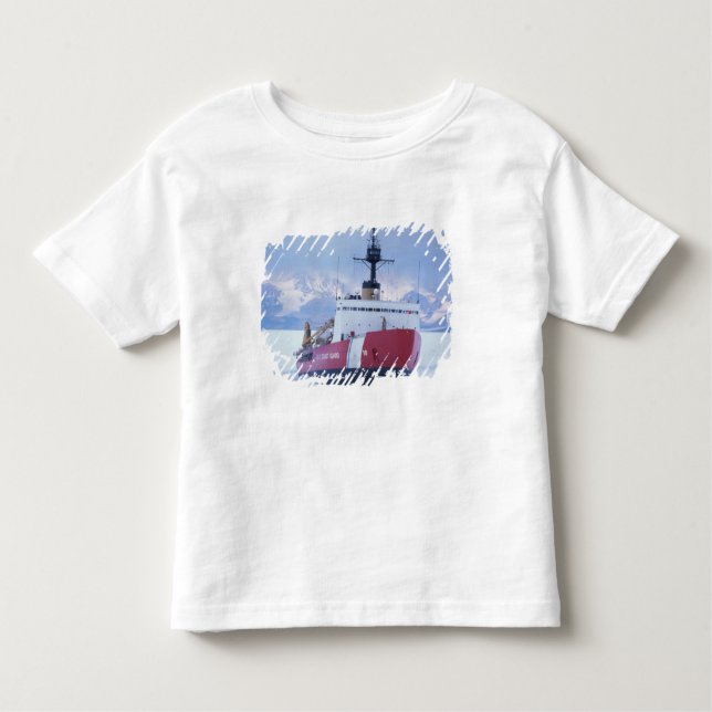 Antarctica, Ross Island, McMurdo Station, USCG Toddler T-shirt (Front)