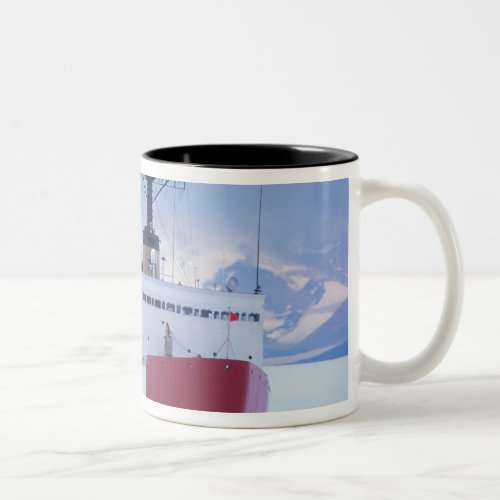 Antarctica Ross Island McMurdo Station USCG Two_Tone Coffee Mug