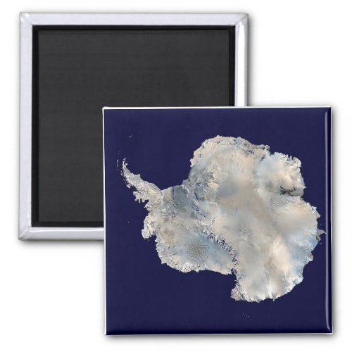 Antarctica Satellite Image Magnet