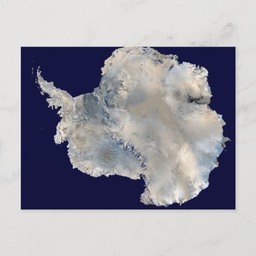 Antarctica satellite photo_science travel image postcard
