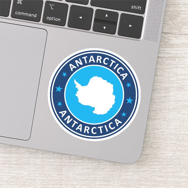 Antarctica Sticker (Detail)