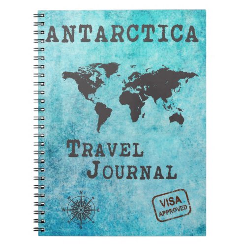 Antarctica Travel Journal Vacation Trip Planner