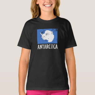Antarctica vintage Flag T-Shirt