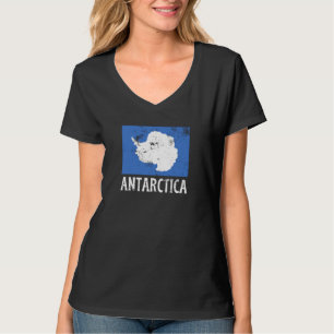Antarctica vintage Flag T-Shirt