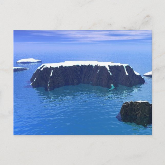 antartica 3000AD Postcard (Front)