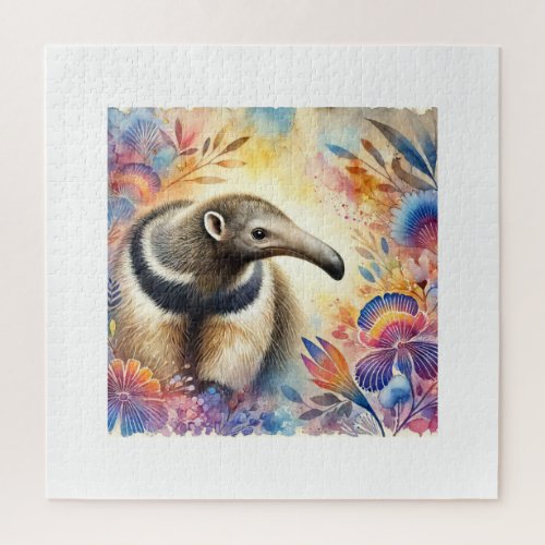 Anteater Bird 140624AREF123 _ Watercolor Jigsaw Puzzle