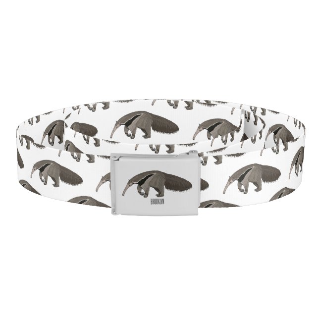 Anteater cartoon illustration  belt (Coil)