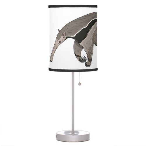 Anteater cartoon illustration  table lamp