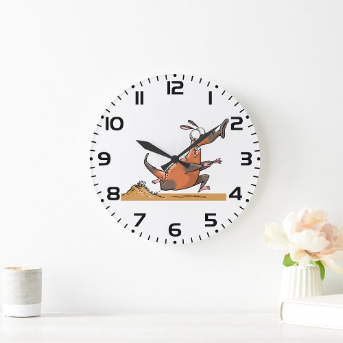 Anteater Large Clock